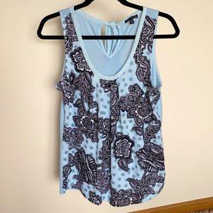 Express size small light blue tank top